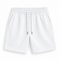 HEAVYWEIGHT COTTON RELAX SHORT – WHITE