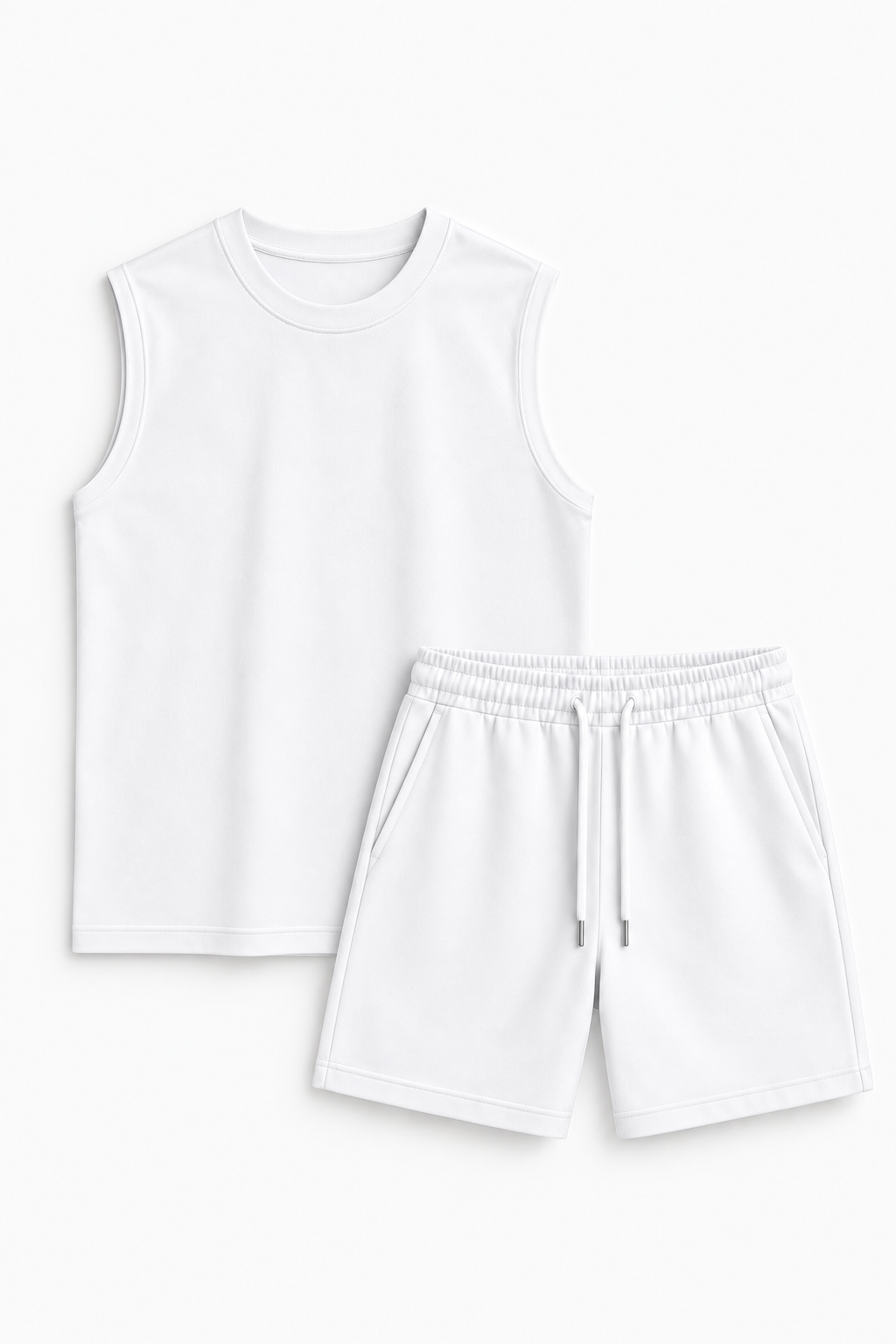 HEAVYWEIGHT COTTON RELAX SET – WHITE