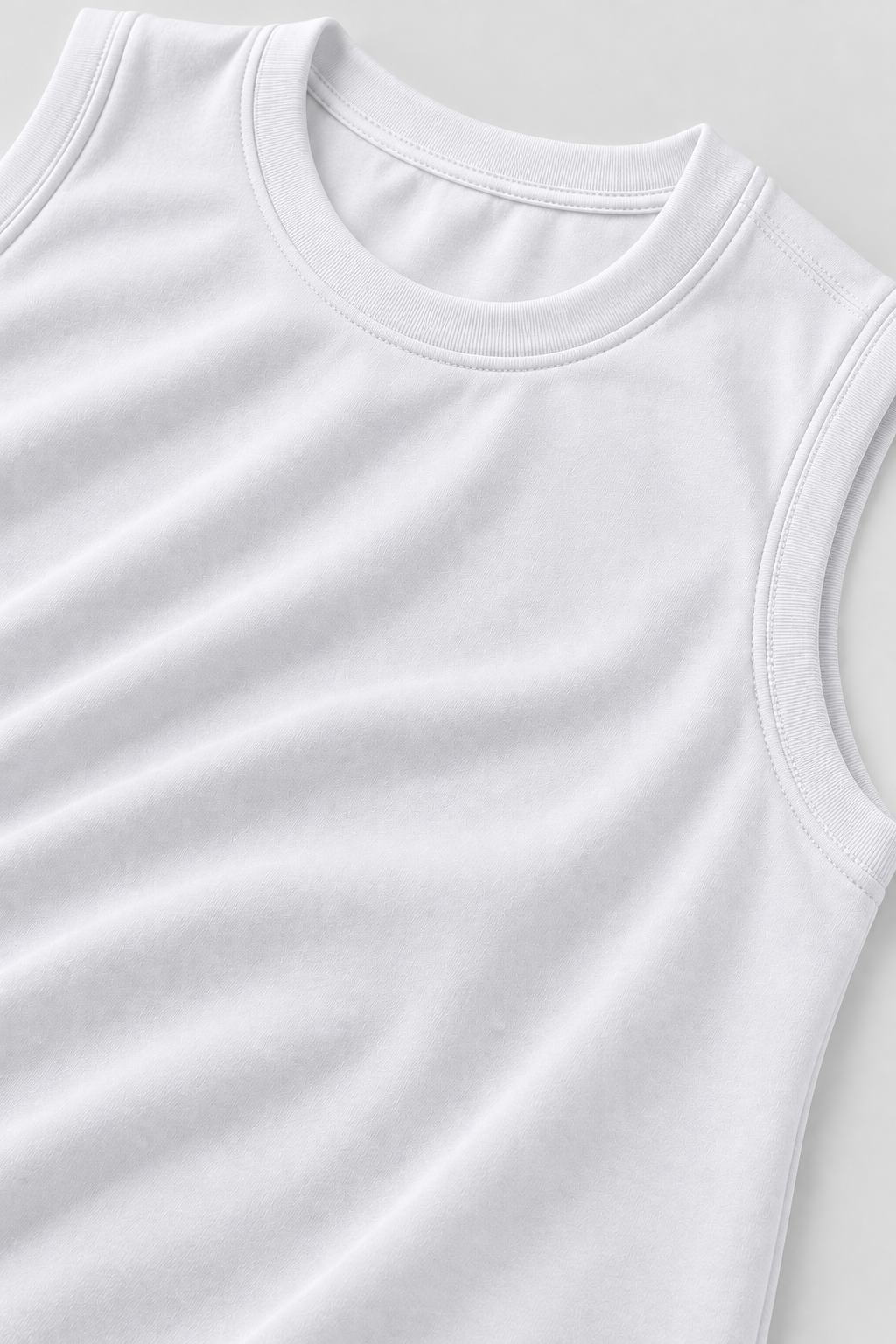 HEAVYWEIGHT COTTON RELAX TANK – WHITE