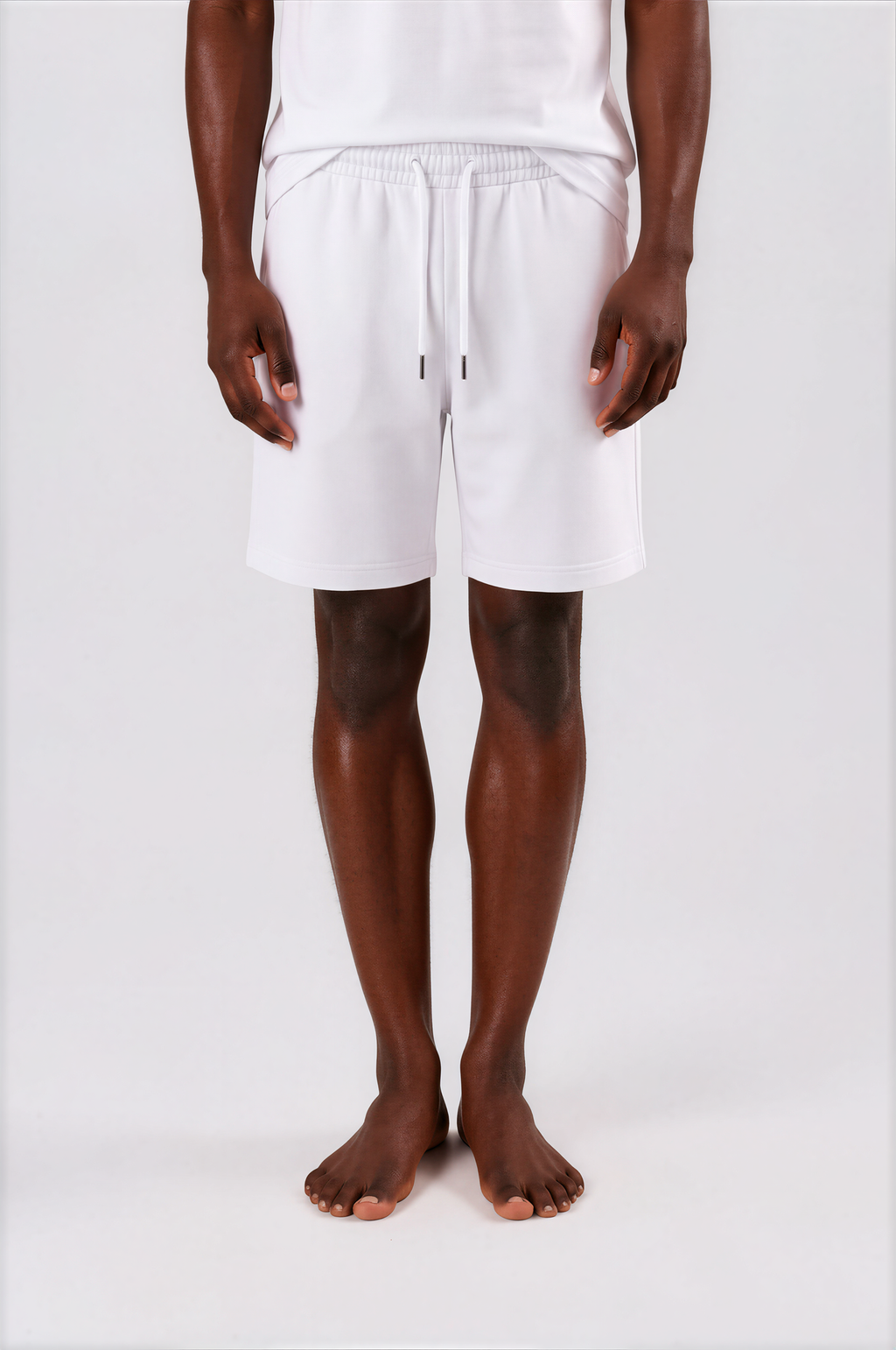 HEAVYWEIGHT COTTON RELAX SHORT – WHITE