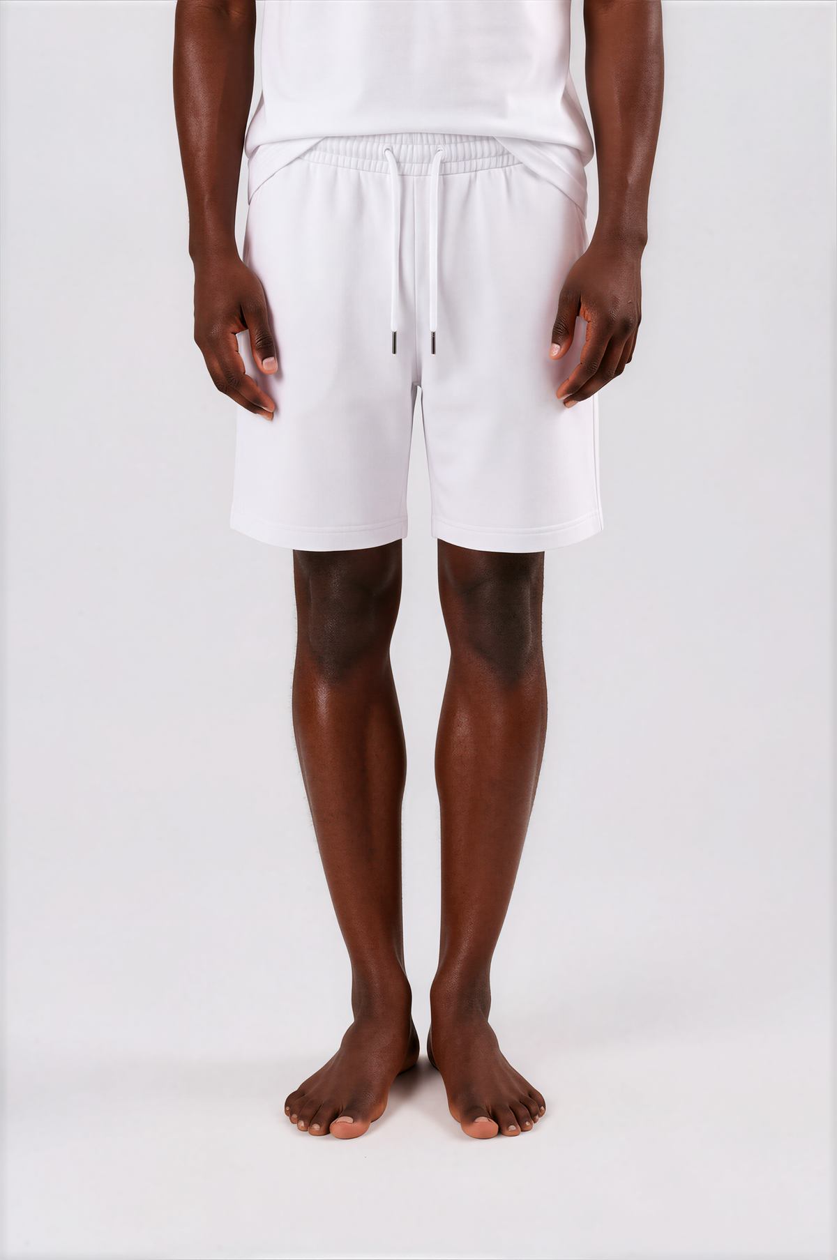 HEAVYWEIGHT COTTON RELAX SHORT – WHITE