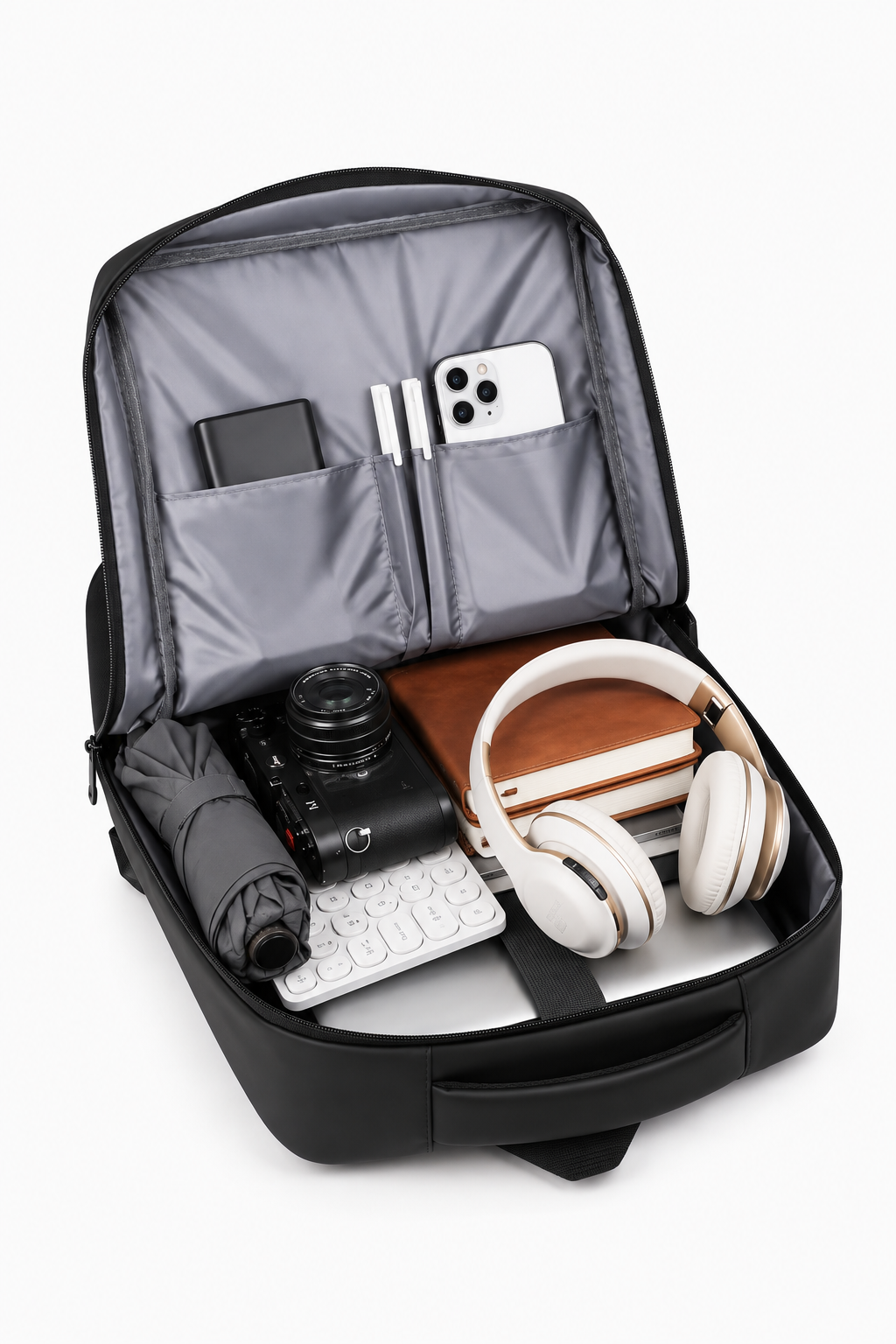 BUSINESS SLIM BACKPACK - BLACK