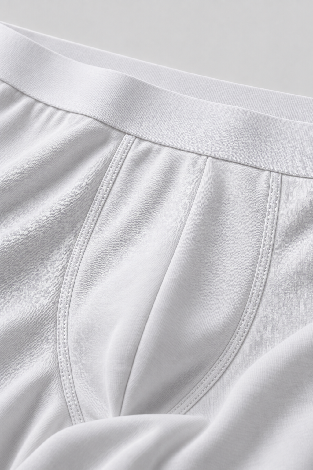MID-LENGTH BOXER BRIEFS - WHITE | 3-PACK