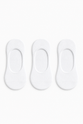 NO-SHOW SOCKS - WHITE | 3-PACK