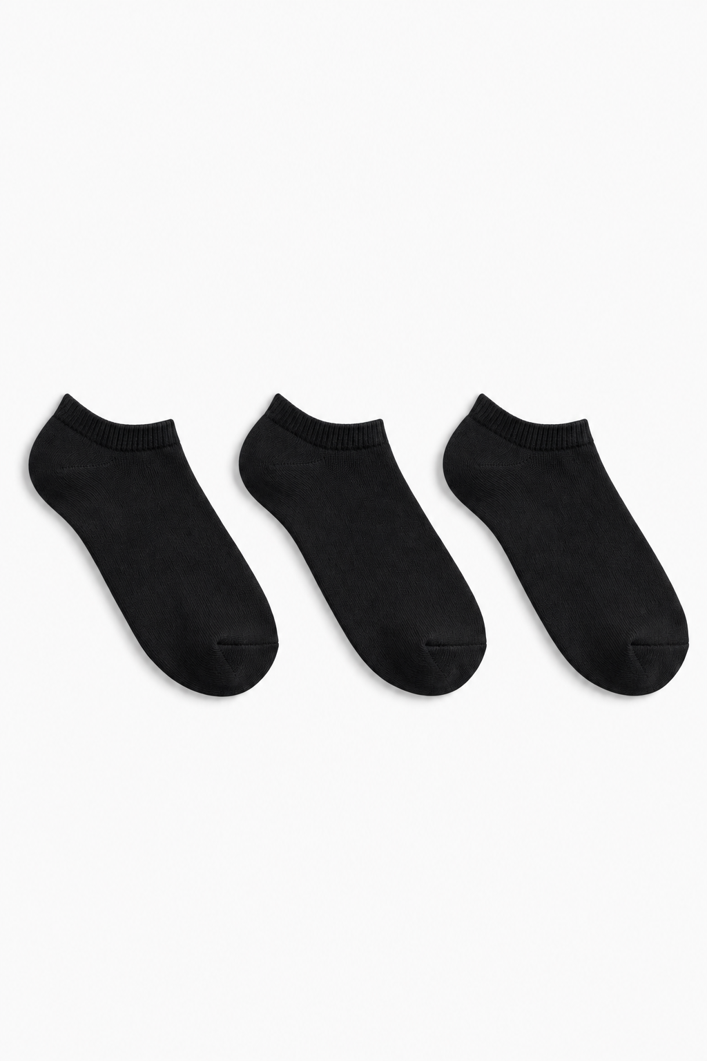 ANKLE SOCKS - BLACK | 3-PACK