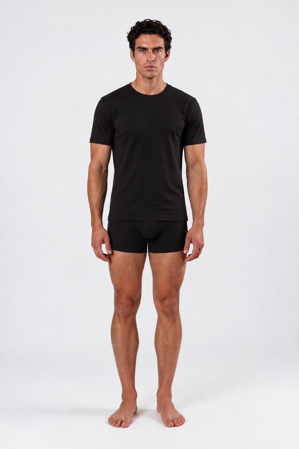 BASE LAYER T-SHIRT – BLACK | 3-PACK
