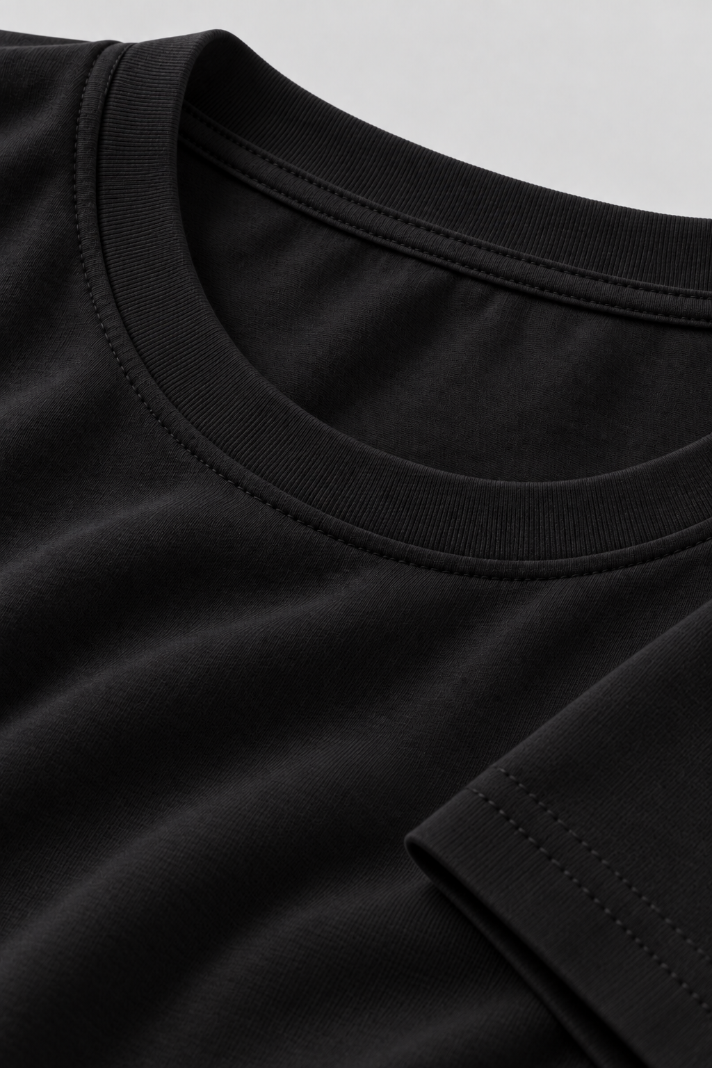 SUPIMA OVERSIZED T-SHIRT – BLACK