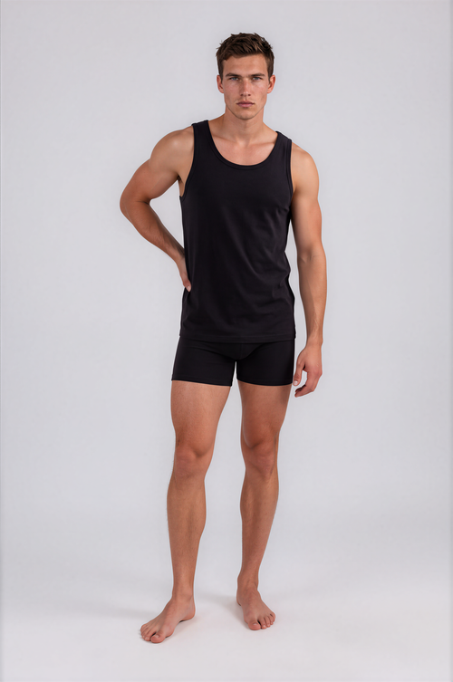 BASE LAYER TANK TOP – BLACK | 3-PACK