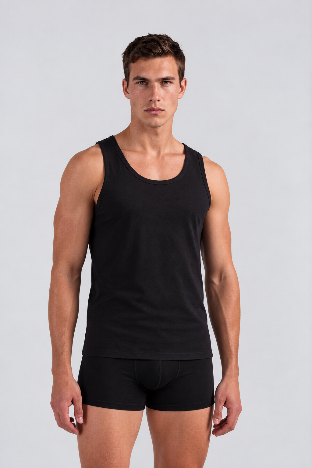 BASE LAYER TANK TOP – BLACK | 3-PACK