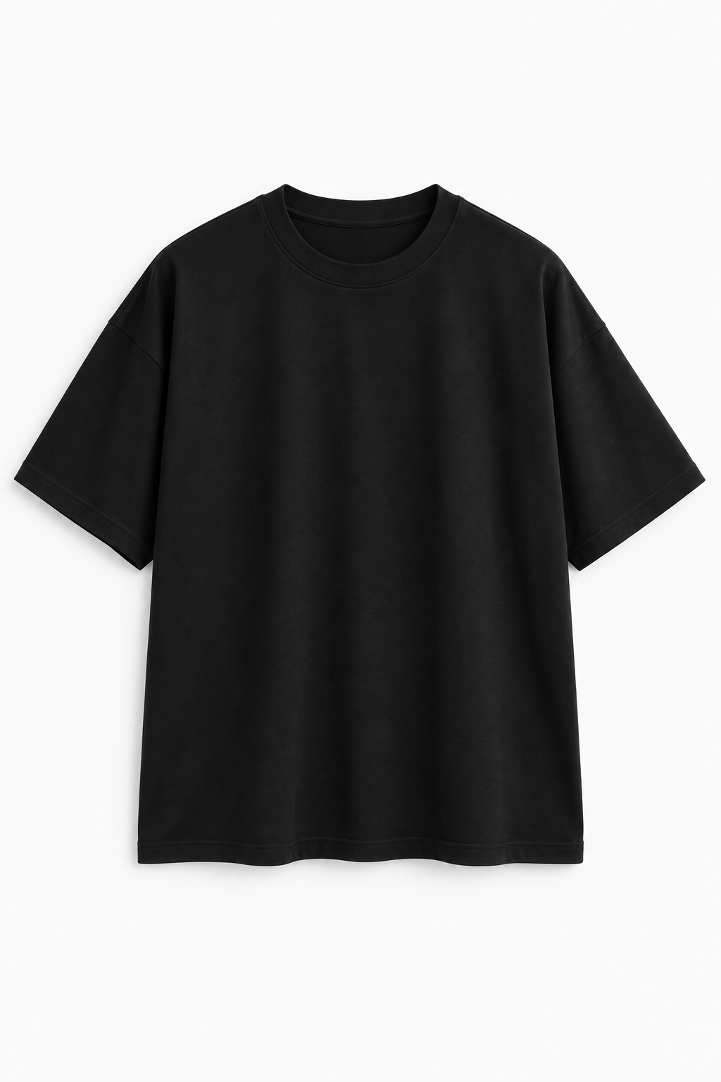 SUPIMA OVERSIZED T-SHIRT – BLACK