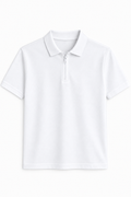 ZIP POLO – WHITE