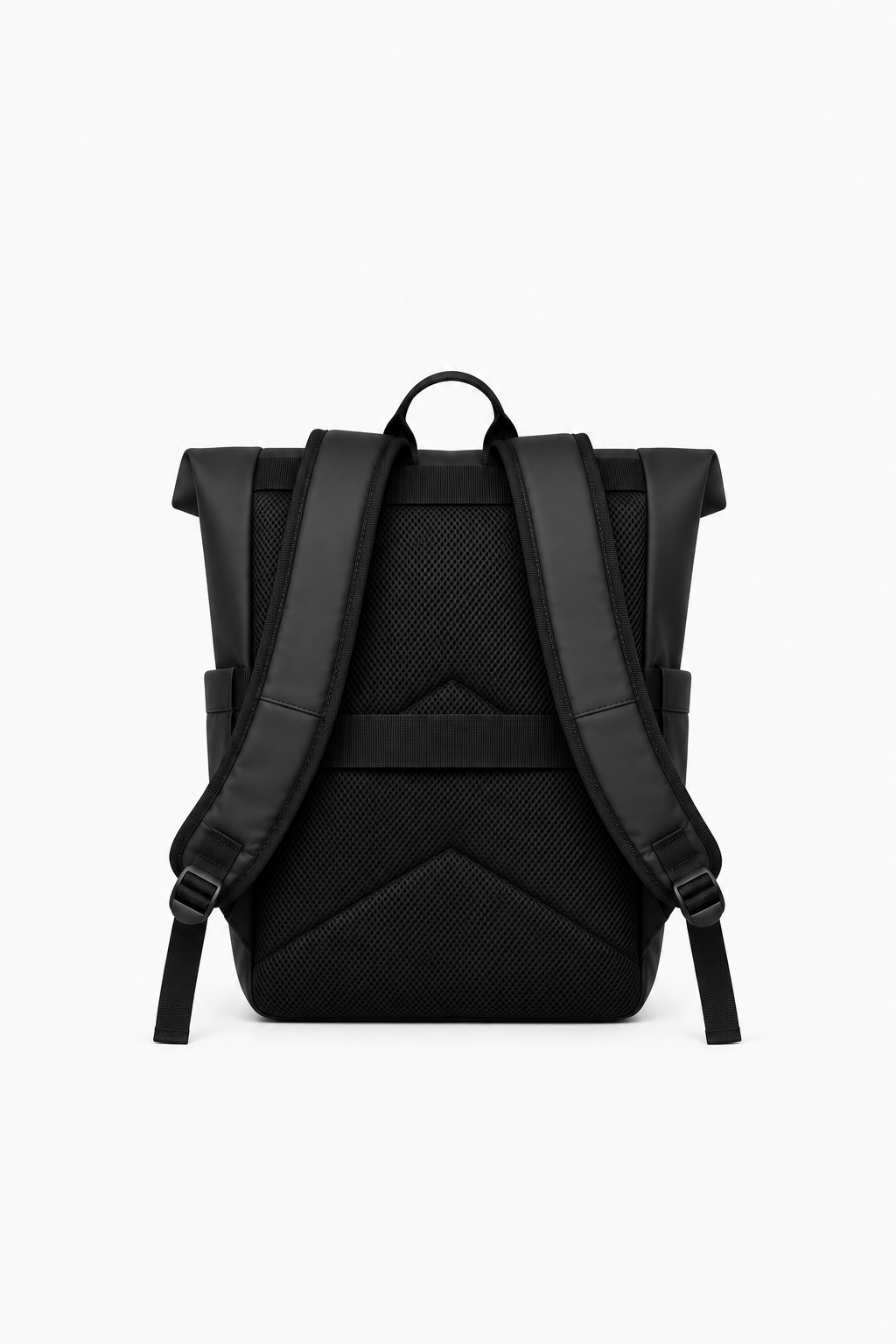 EVERYDAY ROLL-TOP BACKPACK - BLACK