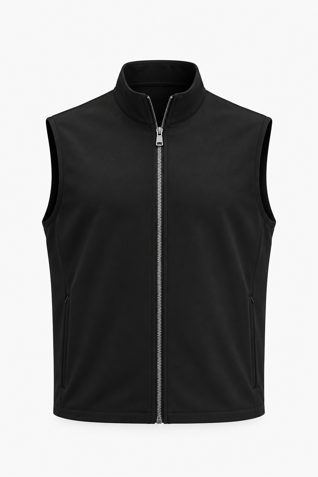 NYLON VEST - BLACK