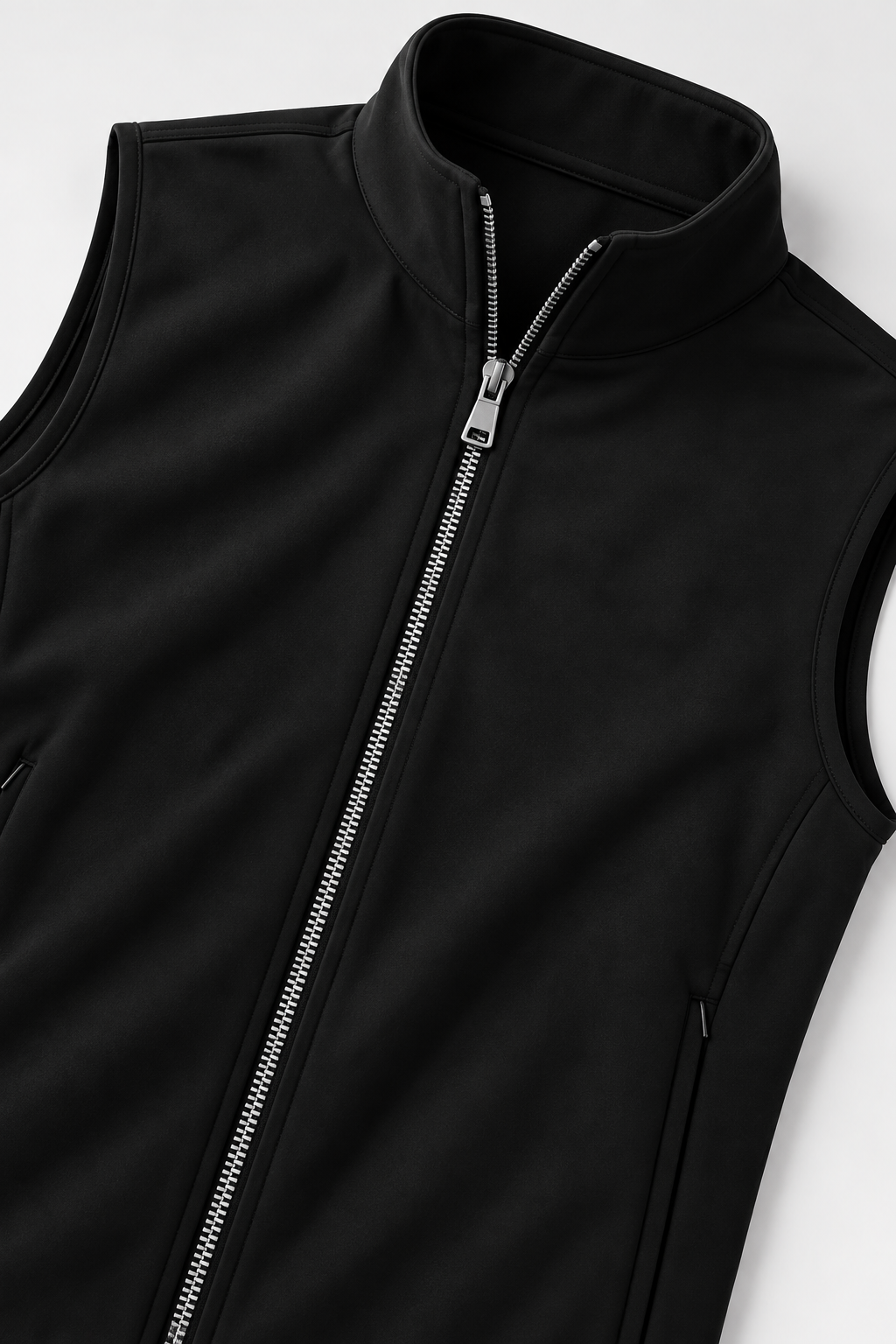 NYLON VEST - BLACK