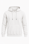 ESSENTIAL COTTON HOODIE - BLANC