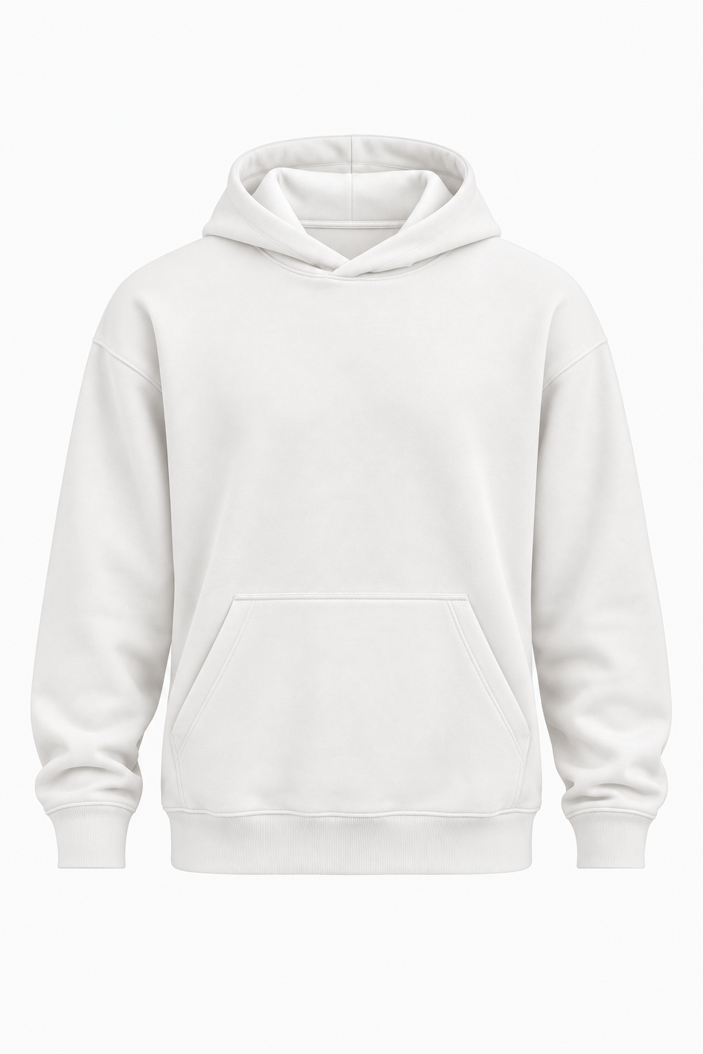 HEAVYWEIGHT STREETWEAR HOODIE - WHITE