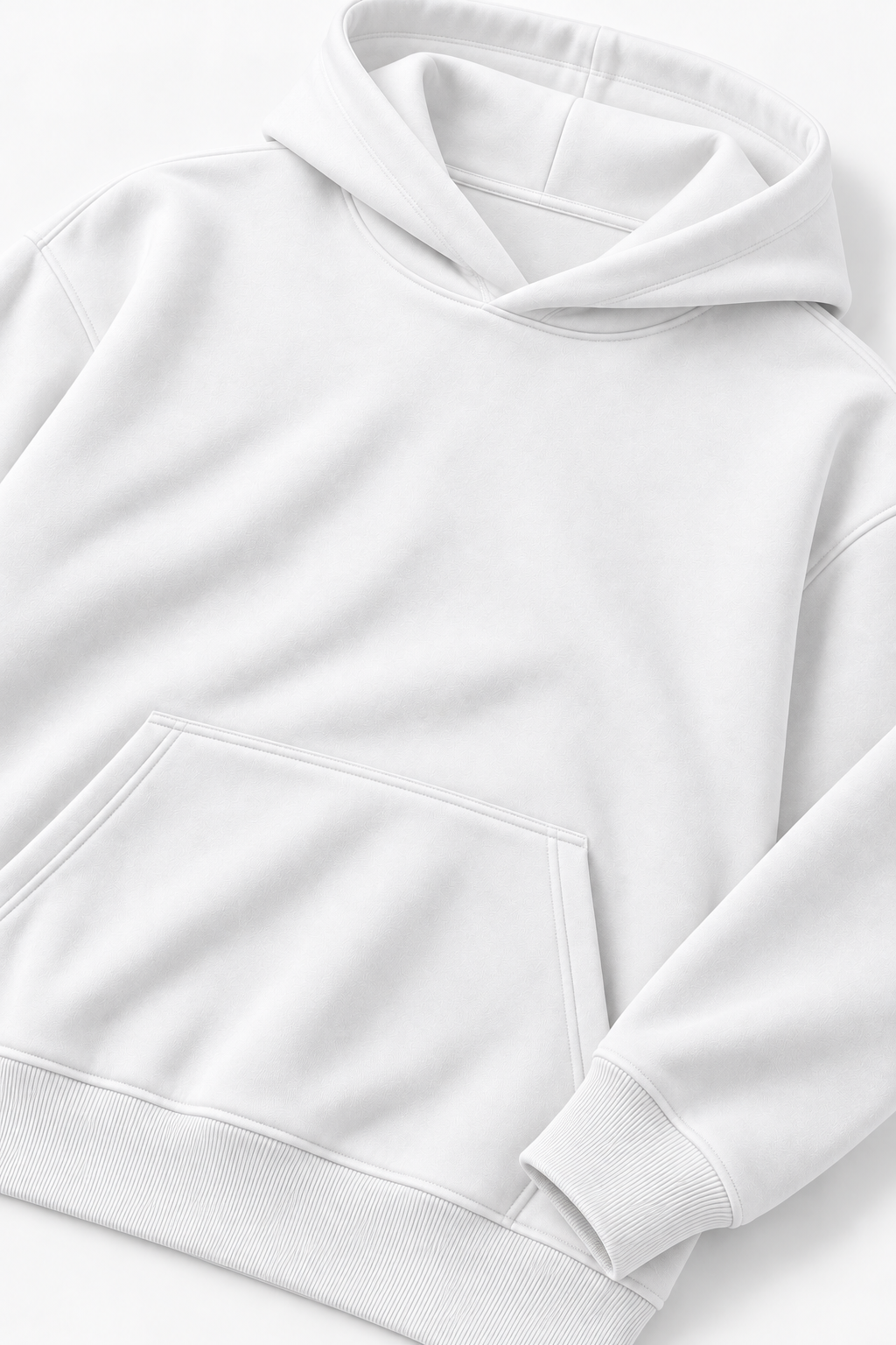 HEAVYWEIGHT STREETWEAR HOODIE - WHITE