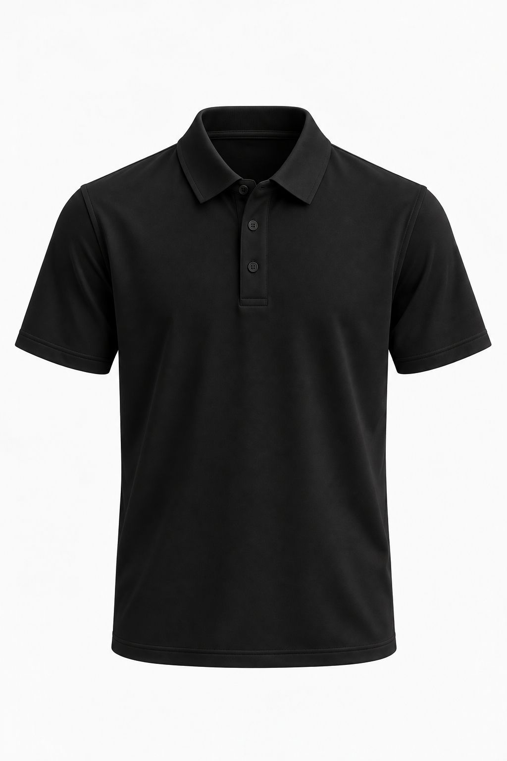 ESSENTIAL POLO SHIRT – BLACK
