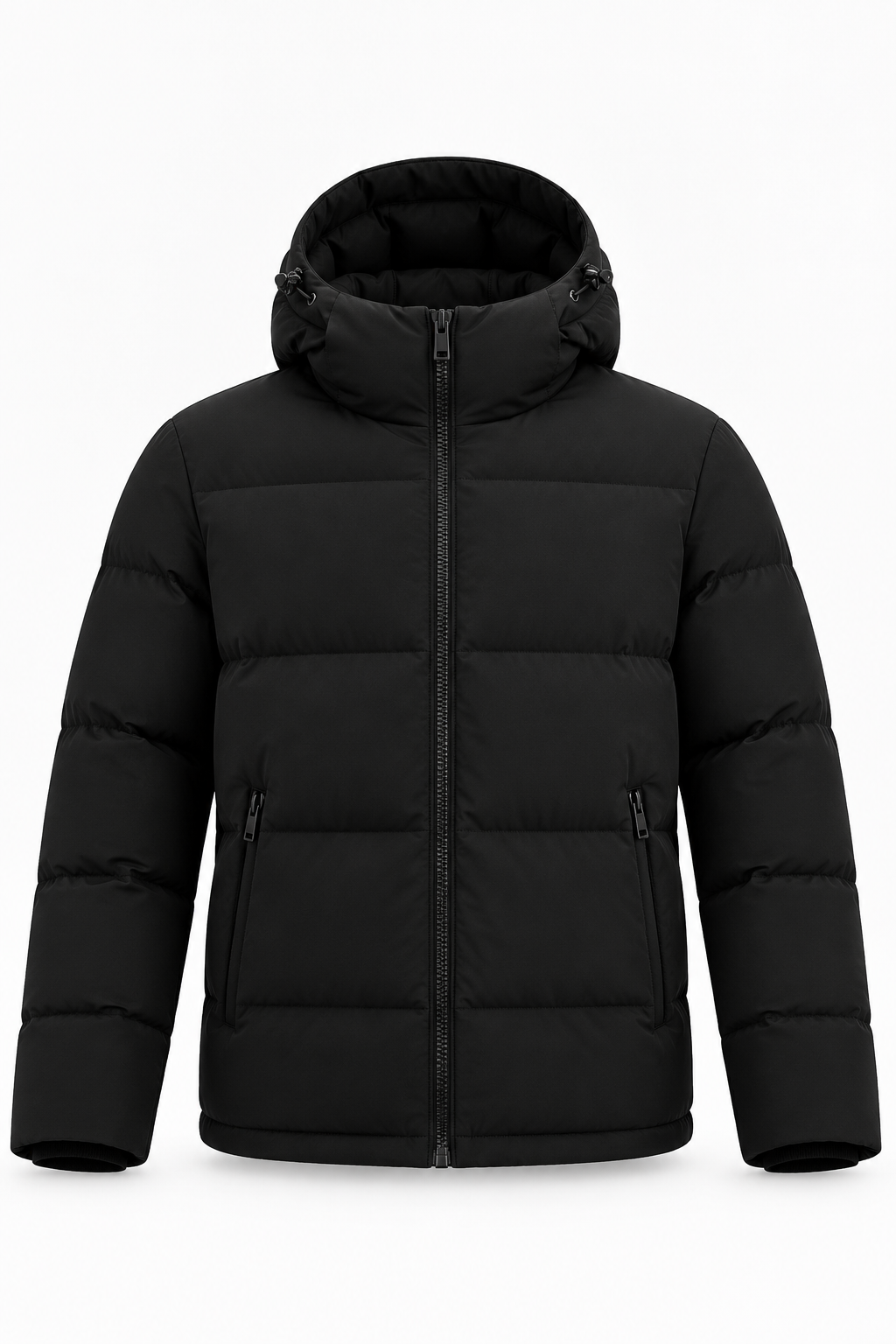 DOWN PARKA - BLACK