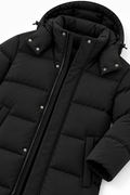 LONG PARKA - BLACK
