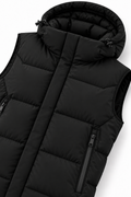 DOWN VEST - BLACK