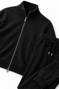MERINO KNIT SET - BLACK