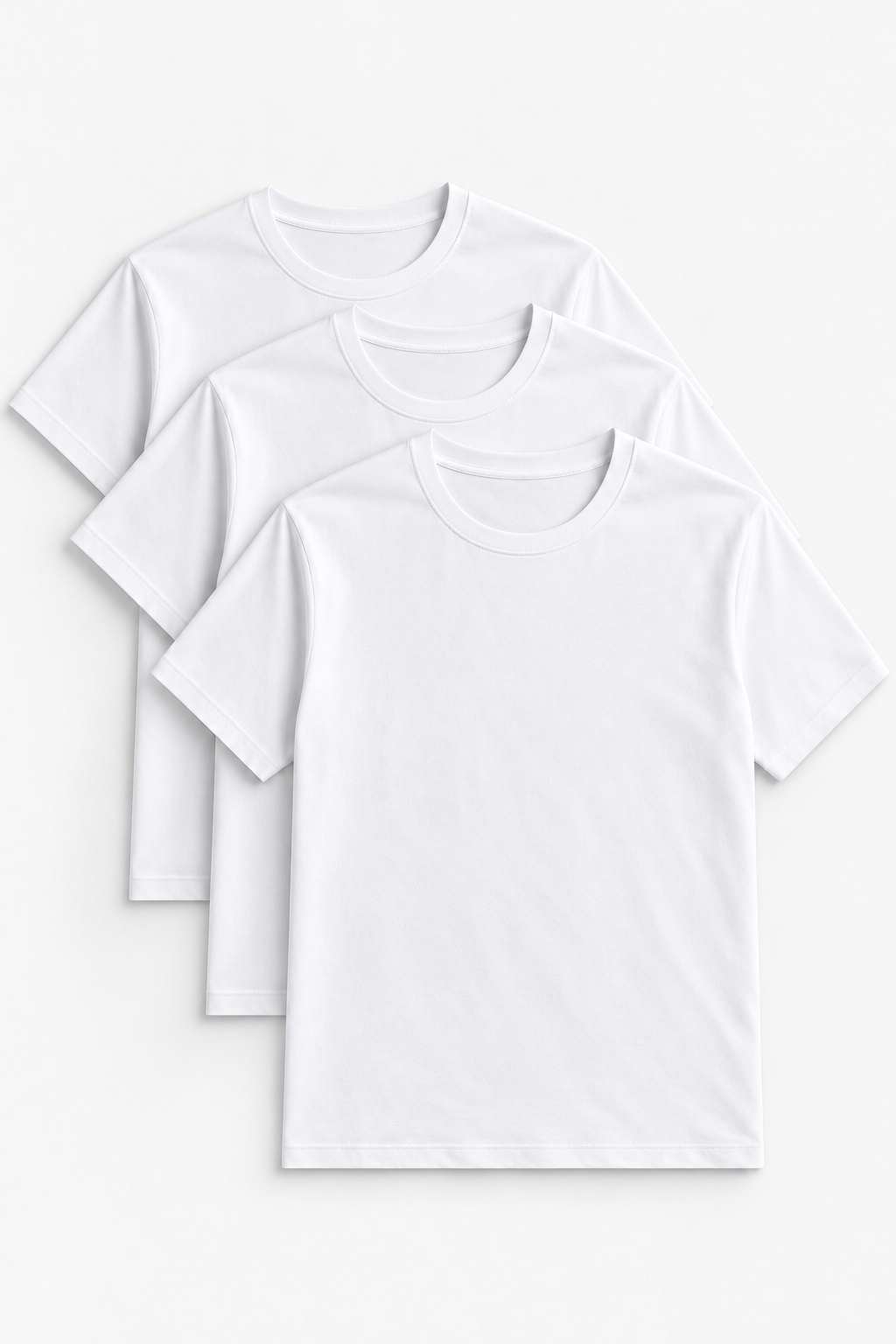 BASE LAYER T-SHIRT – WHITE | 3-PACK