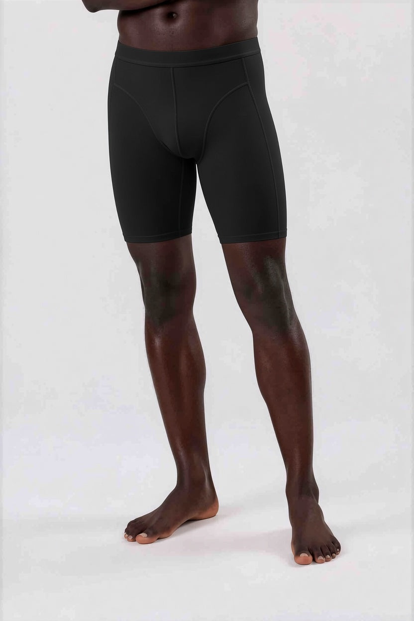 LONG BOXER BRIEFS - BLACK | 3-PACK