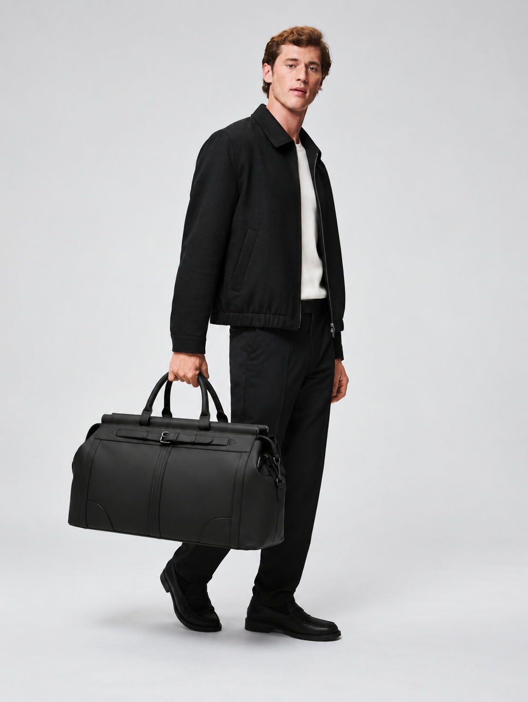 DUFFEL BAG - BLACK